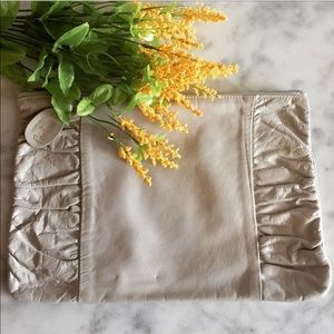 Vintage Contessa Genuine Leather Clutch